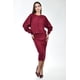 thumbnail image 5 of Set de vestido y sueter con brillo Roman Fashion /Juvenil, 50210 (Vino) vino G, 5 of 5
