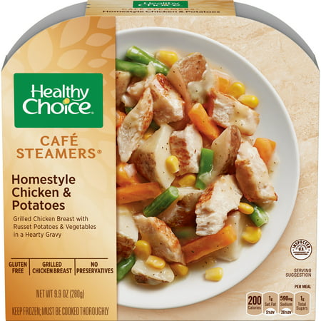 Healthy Choice Cafe Steamers Frozen Dinner Homestyle Chicken & Potatoes 9.9 (Best Frozen Breakfast Potatoes)