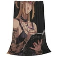 thumbnail image 4 of Death Note Cartoon Printing Throw Blanket, All Seasons Flannel Fleece Blanket, Soft & Warm Plush Blankets for Couch Sofa Bed Camping Travel, 40"x30", 4 of 9