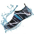 thumbnail image 6 of Men and Women a Slip On Barefoot Quick-Dry Beach Aqua Yoga Water Shoes (scribbling/Black, 5.5-6.5 Women/5-5.5 Men), 6 of 8