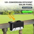 thumbnail image 4 of IJIL Solar Lights Outdoor, 16 Pack Solar Step Lights for Stairs Deck Fence Yard Patio (Warm White), 4 of 7