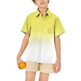 thumbnail image 2 of TZEWGL Cute Shirt For Child Patchwork Short Sleeve Tie Dye Prints Trendy Clothes For Infnants size 5-6T, 2 of 5