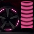 thumbnail image 1 of Active Radiance 20pcs Car Tire Rim Reflective Sticker Night Warning Strip Motorcycle Decals Auto Reflector Bike Wheel Hub Stickers, 1 of 9