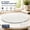 1/4" Thick - Beveled Edge, variant on 24 Inch Round Clear Tempered Glass Table Top with Safe Polished Edge - Coffee, Dining & End Table Protector Surface