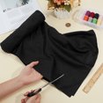 thumbnail image 3 of Anti Silver Cloth 60x39 Inch Polishing Protect Cloth Suede Fabric for Silverware Flatware Silversmith Home Kitchen (Black), 3 of 5