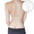 thumbnail image 1 of Back Necklace Decorative Pearl Body Chain Back Chain Necklace for Women, 1 of 9