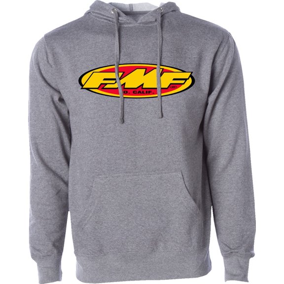 FMF Factory Classic Don 2 Mens Pullover Hoody Heather Gray LG