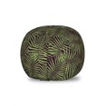 thumbnail image 1 of Botanical Storage Toy Bag Chair, Close Up Digital Palm Leaves Summer Time Tropical Art Island Elements, Stuffed Animal Organizer Washable Bag, Small Size, Dark Mauve Green, by Ambesonne, 1 of 3