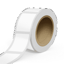 JAM Paper Window Decal Labels, Rectangle, 3 x 4, White, 250 Labels/Roll