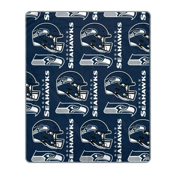 Pegasus Seattle Seahawks 50" x 60" Homefield Stacked Logos Ultra Soft Blanket