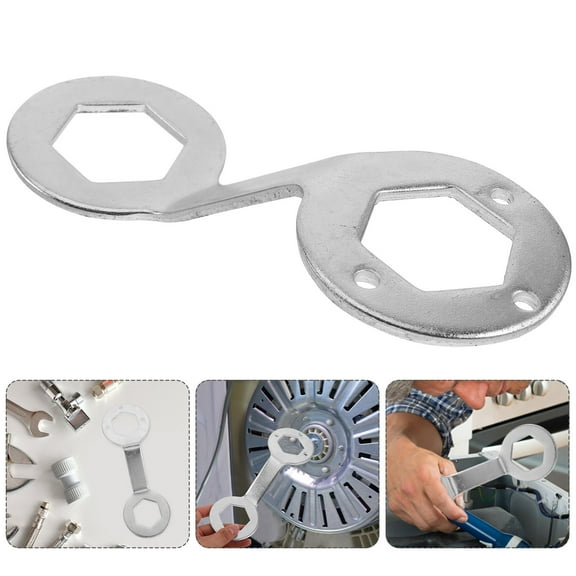 Hemoton Washing Machine Repair Tool with Spanner Wrench for Installation Dual Power Design Reducer Nut