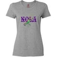 thumbnail image 3 of Inktastic NOLA Mardi Gras Crayfish in Purple Women's T-Shirt, 3 of 5