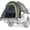 Green(5-5.2 Ft, Aluminum Rod), variant on JOYTUTUS Portable Pickup Truck Tent with Rainfly 5ft, Waterproof PU2000mm Double Layer for 2 Person,Green, Aluminum Pole