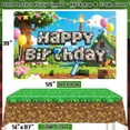 thumbnail image 7 of Pixel Game Birthday Party Decorations for Boys, All in One Gamer Party Decor Kit with Balloons, Backdrop and Table Cover, 7 of 7