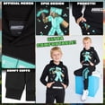 thumbnail image 4 of Conjunto de Buzo y Joggers para Niños Minecraft Negro Azul 11-12 Años, 4 of 5