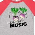 thumbnail image 4 of Inktastic Turnip the Music Partying Vegetables Boys or Girls Toddler T-Shirt, 4 of 5