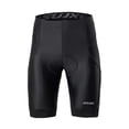thumbnail image 2 of Men's Padded Bike Shorts Breathable Quick Elastic Cycling Shorts with Pockets, 2 of 6