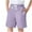 Purple, variant on Mgmyaa Boys Casual Shorts Kids Elastic Waist Drawstring Summer Beach Shorts with Pockets 5-16 Years