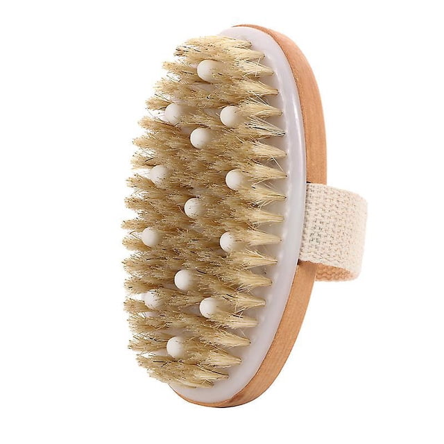 Cepillo corporal TANGJMXG paquete de cepillo seco con cerdas naturales suaves y rígidas