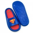 thumbnail image 3 of Superman 872384-size13-14 Logo Mens Cloud Comfort Foam Slide Sandals - Size 13-14, 3 of 6