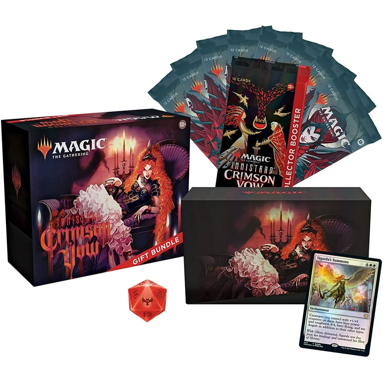 MTG: Magic The Gathering Innistrad Crimson Vow Gift Edition - Collector  Game Set with Booster Box Cards - Walmart.com