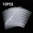 thumbnail image 1 of 42 Pockets Clear Plastic Coin Pocket Pages Protectors Sheets Pitch 7 cm, 1 of 6