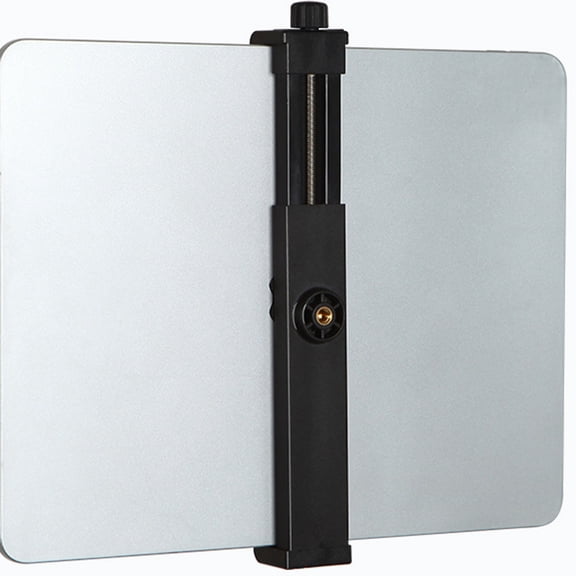 UPGRATOR Adjustable Tablet Holder Tripod Mount Clip for 12.9 Inch Tablets, Secure and Stable Clamp for Travel, Office Use