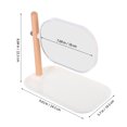 thumbnail image 2 of OUNONA ABS Desktop Vanity Mirror Makeup Mirror With Rotatable Design For Women 1Pcs, 2 of 8