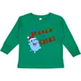 thumbnail image 3 of Inktastic I Want a Hippopotamus for Christmas Cute Stuffed Hippo Boys or Girls Long Sleeve Toddler T-Shirt, 3 of 5