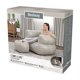 thumbnail image 4 of Sillón Inflable Comfi Cube con Reposapiés Color Arena, 4 of 4