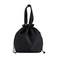 thumbnail image 2 of mfyjkho Bolsa de lona para almuerzo, lonchera portátil con aislamiento y cordón, bolsa de almuerzo gruesa para picnic, 1 pieza, 2 of 7