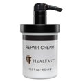 thumbnail image 1 of HealFast Crema hidratante reparadora de piel sensible, 16 onzas, para picazón seca, combate erupciones, sequedad, estrías, quemaduras solares y llagas, ingredientes a base de hierbas y alimentos, 1 of 5