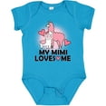 thumbnail image 3 of Inktastic My Mimi Loves Me Llama Girls Baby Bodysuit, 3 of 5