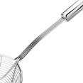 thumbnail image 4 of Artyea Skimmer Cucharón colador de araña de acero inoxidable para pasta, espaguetis, fideos y freír en la cocina - Tazón de 6 pulgadas 16,4 x 1,2 x 0,6 pulgadas plateado, 4 of 5