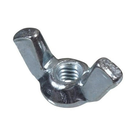 UPC 008236073263 product image for Hillman 180246 10-32 in. Zinc Plated Cold Forged Wing Nut Box of 100 | upcitemdb.com