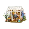 thumbnail image 1 of Casas de muñecas en miniatura con muebles de madera, modelo de habitación de flores, coleccionables, casa de madera creativa para niños, adolescentes, 1 of 8