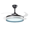 thumbnail image 4 of Lampara Ventilador de Techo LED Falcon Luxica Lighting Negro, 4 of 7