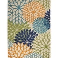 thumbnail image 3 of Nourison Aloha Indoor/Outdoor Multicolor 7'10" x 10'6" Area Rug, (8' x 11'), 3 of 11