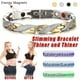 thumbnail image 4 of Pulsera Pareja Terapia Magnética Twisted Dragon Desmontable (plata/oro), 4 of 8