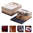 thumbnail image 1 of 2025 Magic Castle 3D Paper Carving LED Light Calendar Notepad - Unique Decorative Art Piece, 150 Pages, Special Paper, Multiple Styles Available, 1 of 8
