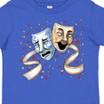 thumbnail image 4 of Inktastic Tragedy and Comedy Stage Masks Boys or Girls Toddler T-Shirt, 4 of 5