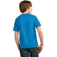 thumbnail image 2 of Port & Company Youth Cotton Essential T-Shirt. Sapphire. XL., 2 of 4