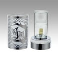 thumbnail image 3 of 7" touch lamp-Fragrance Wax Melts Warmer -Electric Candle Essential Oil Burner-Metal Table Decor - Silver Loving Owls, 3 of 9