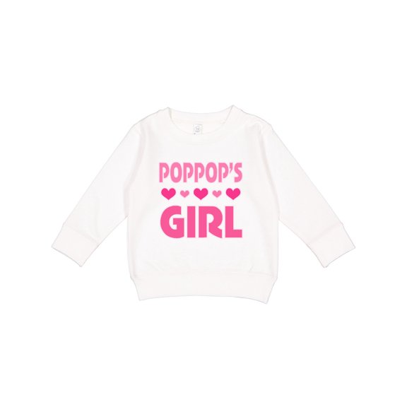 Inktastic Poppop Girl Granddaughter Toddler Sweatshirt