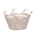 thumbnail image 1 of 50 piezas de envoltorios para cupcakes de Navidad, envoltorios para pasteles, estuches, soporte para Colco Envolturas de Magdalena, 1 of 3