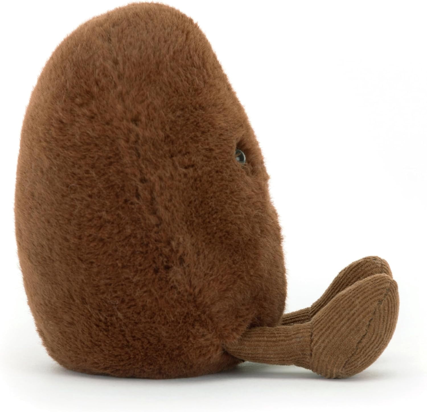 Jellycat Amuseables Coffee Bean Stuffed Toy, 5 inches - Food Plush - Fun Gift Idea
