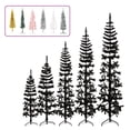 thumbnail image 2 of vidaXL Christmas Tree Decoration Slim Artificial Half Xmas Tree with Stand, 2 of 6