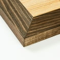 thumbnail image 6 of Rustic Wooden Square Picture Frames 8x8 - Set of 2-100% Natural Solid Eco Wood with Real Glass for Wall Mounting and Tabletop Photo Frame - Brown, 6 of 8