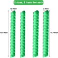 thumbnail image 3 of PEACNNG Tree Trunk Protector 2 Pack 2 Size Plastic Spiral Tree Guard  Tree Wrap to Protect Saplings Plants from Deer  Cats Rodents Mowers (Green), 3 of 7