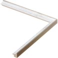 thumbnail image 4 of Roma Moulding 5x7 Solid Wood, Country Style, Rustic White Single Photo Frame, 4 of 5